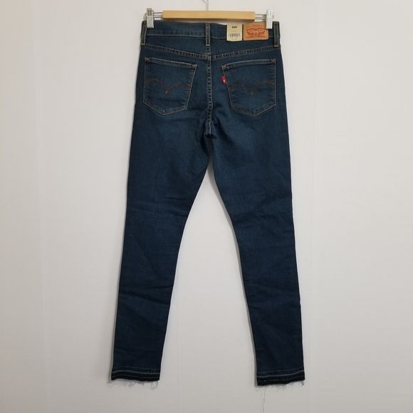 NWT Levi's 311 Shaping Skinny Jeans Dark Wash Size 27 - Picture 4 of 10